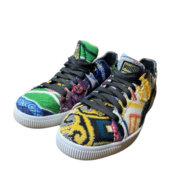 Rare‎ Puma Clyde x Coogi Sweater Sneakers Size 10 Biggie Smalls 364907-01 Multi - Picture 1 of 13